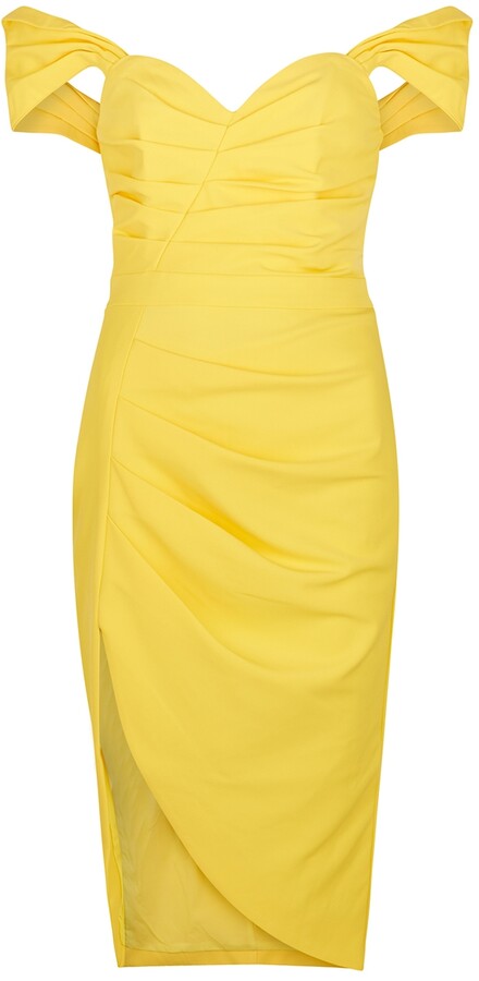 bright yellow dresses