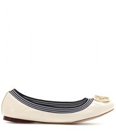 Thumbnail for your product : Tory Burch CAROLINE 2 CRINKLED PATENT LEATHER BALLERINAS