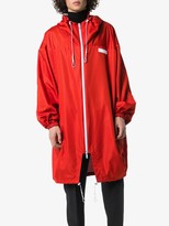 Thumbnail for your product : Givenchy Oversized Perforated Parka