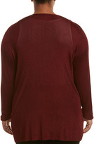 Thumbnail for your product : Lafayette 148 New York Plus Ribbed Cardigan