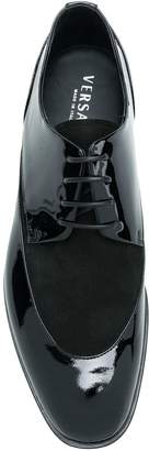 Versace varnished Derby shoes