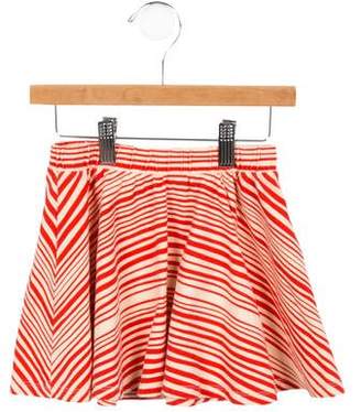 Mini Rodini Girls' Striped A-Line Skirt