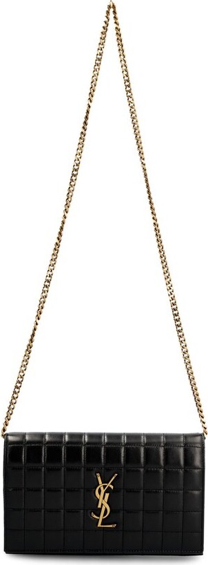 Saint Laurent Cassandre Matelassé Carre Crossbody Bag