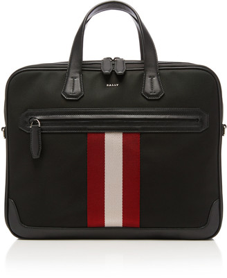 Bally Striped Briefcase