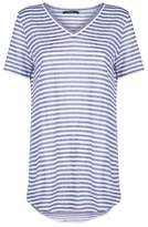 Weekend Max Mara Stripe V-Neck T-Shirt