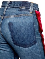 Thumbnail for your product : Forte Dei Marmi Couture Zac Velvet & Denim Patchwork Jeans