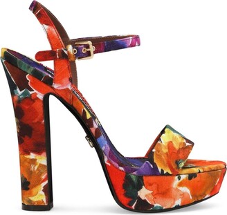 Dolce & Gabbana Women's Orange Sandals | ShopStyle