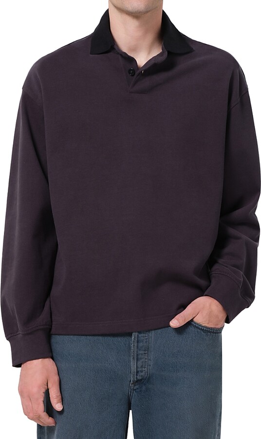 AGOLDE Marius Long Sleeve Rugby Shirt