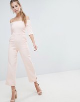Thumbnail for your product : Oh My Love Bardot Tailored Jumpsuit