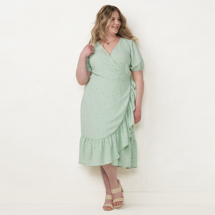 lauren conrad wrap dress Big sale - OFF 61%