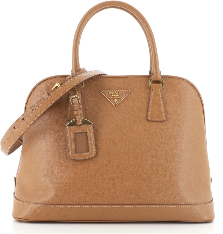brown prada purse