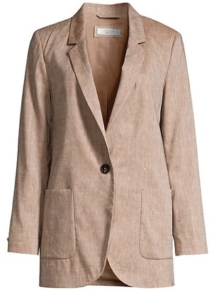 Peserico Linen & Wool Notched Jacket
