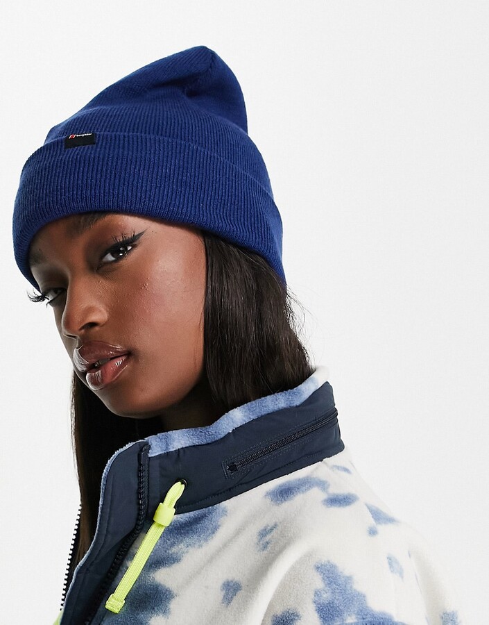 Berghaus Classic beanie in blue - ShopStyle Hats
