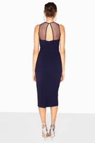 Thumbnail for your product : Little Mistress Felicity Embellished Mesh Dress