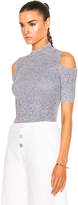 Thumbnail for your product : Suno Short Sleeve Melange Top