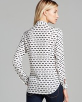 Thumbnail for your product : Theory Shirt - Aquilina B Arrows
