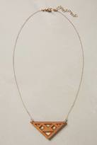 Thumbnail for your product : Anthropologie Bird of Virtue Triangle Window Necklace