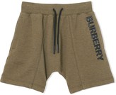 Thumbnail for your product : Burberry Kids logo drawcord shorts