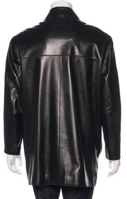 Andrew Marc Leather Coat