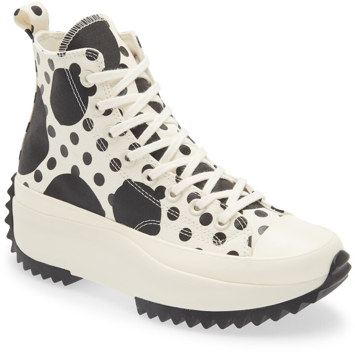 converse black chuck taylor hi chunky sole sneakers