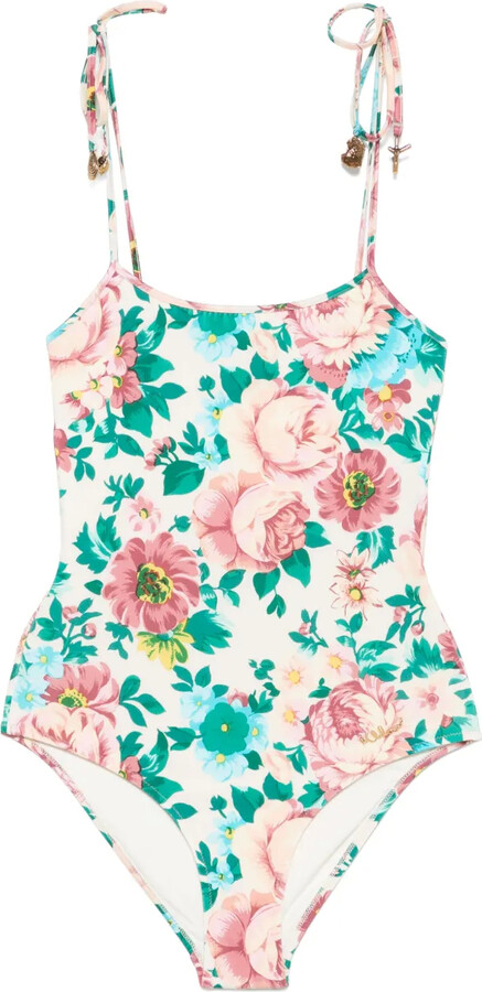 Chloé Knotted-Strap Swimsuit