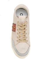Thumbnail for your product : Leather Crown studded sneakers