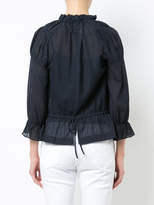 Thumbnail for your product : Derek Lam 10 Crosby Long Sleeve Bell Sleeve Blouse