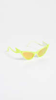 Thumbnail for your product : Le Specs X Adam Selman Prowler Sunglasses