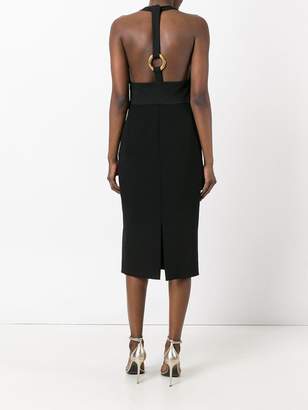 Tom Ford back T-strap fitted dress