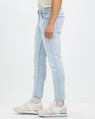 Abrand Men's Blue Skinny - A Dropped Skinny Jeans