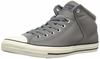grey leather converse womens