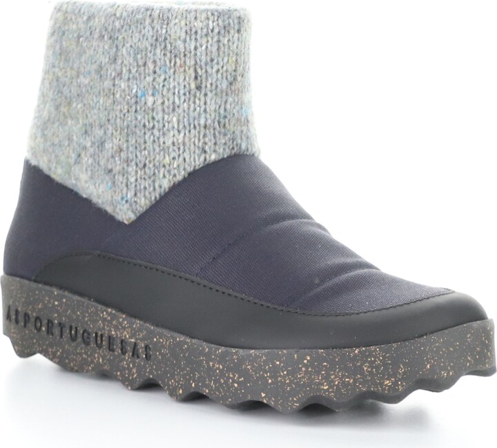 Fly London Asportuguesas Umbrella Wool Pull On Boot- Close