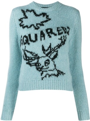 DSQUARED2 Logo Knit Sweater