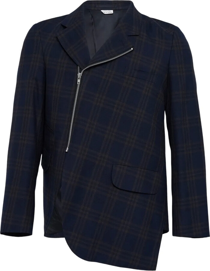 Comme des Garçons Homme Deux Plaid Zip Jacket