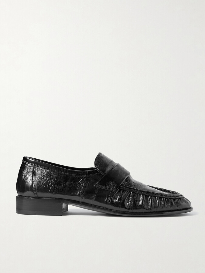 The Row Eel Loafers - Black