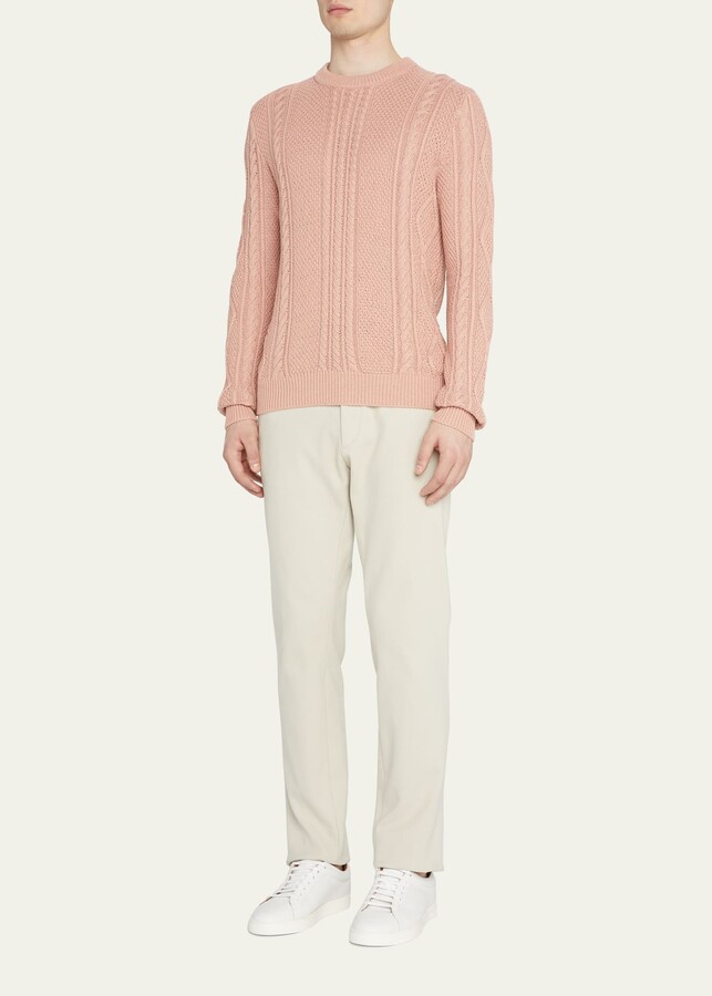 Pink Cable Knit Sweater | Shop the world's largest collection of 