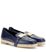 Thumbnail for your product : Balenciaga Leather espadrille loafers
