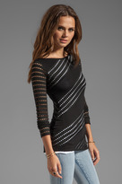 Thumbnail for your product : Bailey 44 Gadget Fatigue Stripe Top