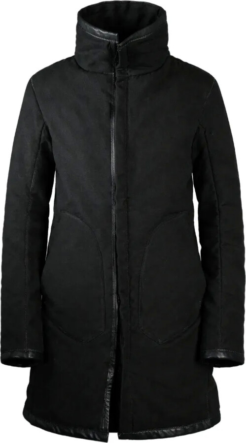 69 BY ISAAC SELLAM Padded Design Coat