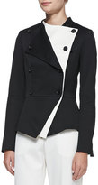 Thumbnail for your product : Veronica Beard Origami Crepe Combo Jacket