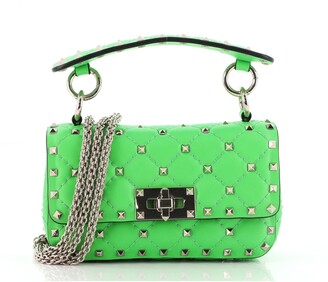 Valentino Green Handbags Shop the world's largest collection of fashion |