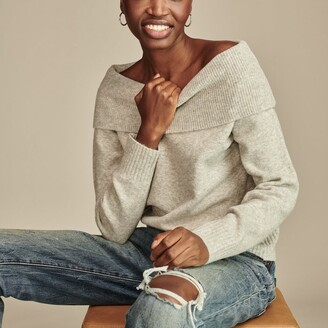 lucky brand off the shoulder top