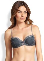 Thumbnail for your product : Huit French Kiss Foam Half-Cup Bra