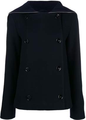 Jil Sander double-breasted fitted coat