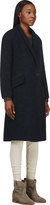 Thumbnail for your product : Etoile Isabel Marant Navy Wool Bouclé Dan Coat