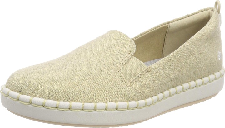 clarks step glow slip