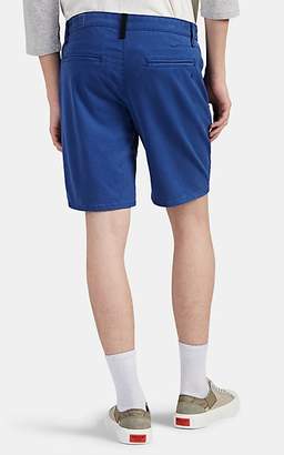 Rag & Bone Men's Cotton Flat-Front Shorts - Blue