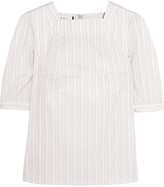 Thumbnail for your product : Marni Striped cotton top