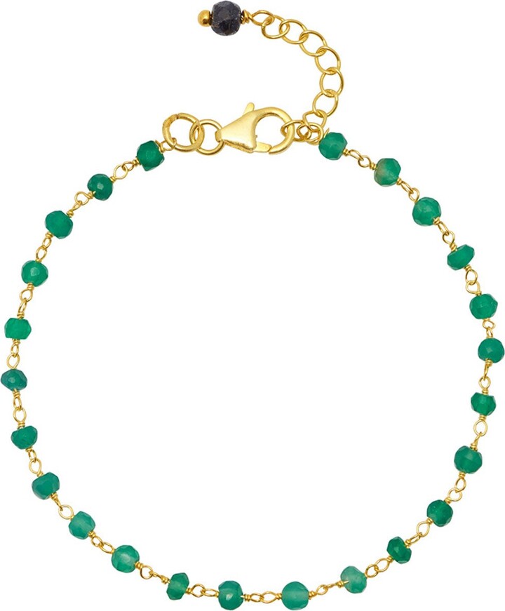 Mirabelle Jewellery Rosary Bracelet - Green