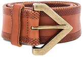 Thumbnail for your product : Linea Pelle Triangle Buckle Belt